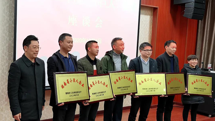 喜大普奔！炬神電子被評為湖南省“小巨人”企業
